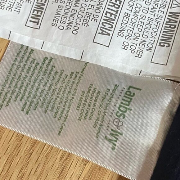 Lambs & Ivy Sports Crib Bedding Set Quilted Blanket Animals Giraffe Monkey Lion - Picture 5 of 7